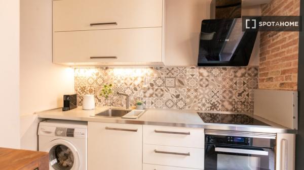 Apartamento de 1 dormitorio en alquiler en La Barceloneta
