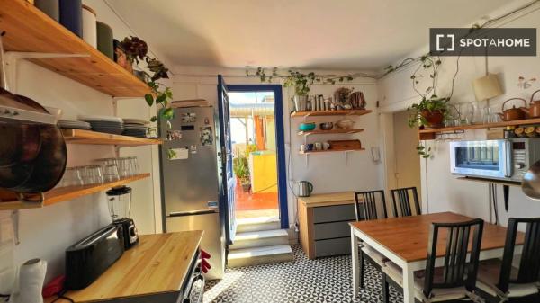 Habitación en apartamento de 5 habitaciones, Vila de Gràcia, Barcelona