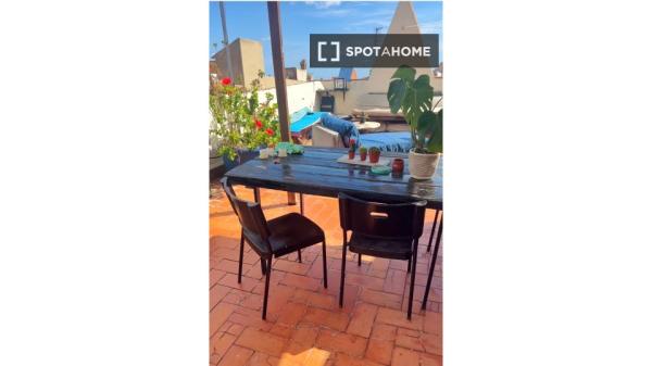 Habitación en apartamento de 5 habitaciones, Vila de Gràcia, Barcelona