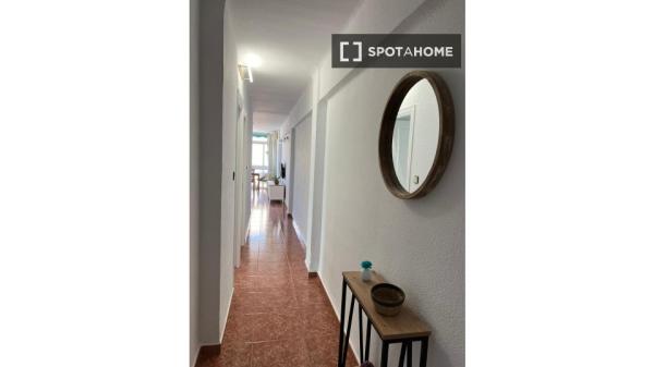 Chambre dans un appartement partagé à Malaga