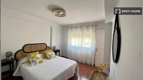 Chambre dans un appartement partagé à Malaga
