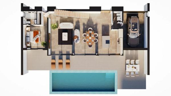 Chalet en Playa de Fossa-Levante