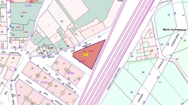 Terreno en calle San Marcos