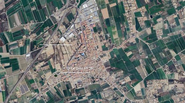 Terreno en calle La Cruz