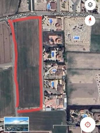 Terreno en Arroba de Hornos, 187