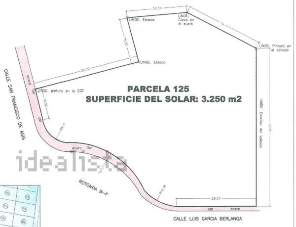 Terreno en calle Luis García Berlanga s/n