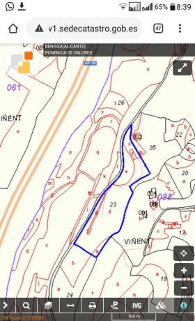 Terreno en Benimarco