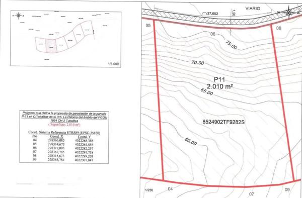 Terreno en calle Tubalitas
