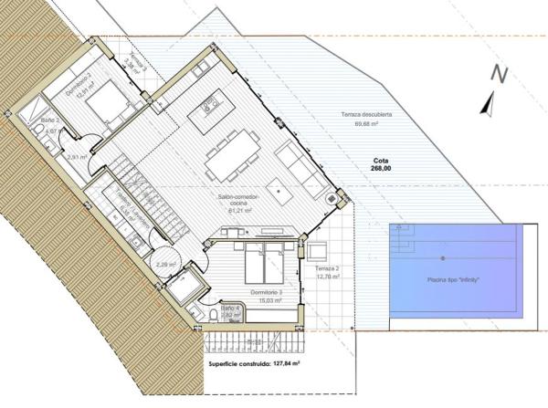 Terreno en calle Oregano