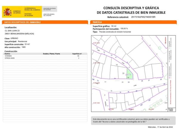 Terreno en pasaje San Juan, 4 -18