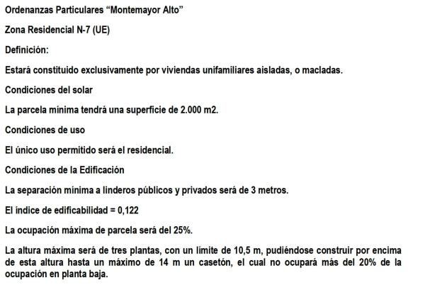 Terreno en alto Urbanizacion Montemayor, 28