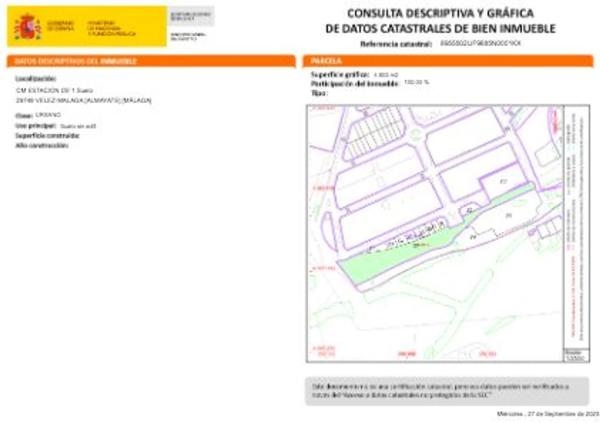 Terreno en calle Fresas s/n