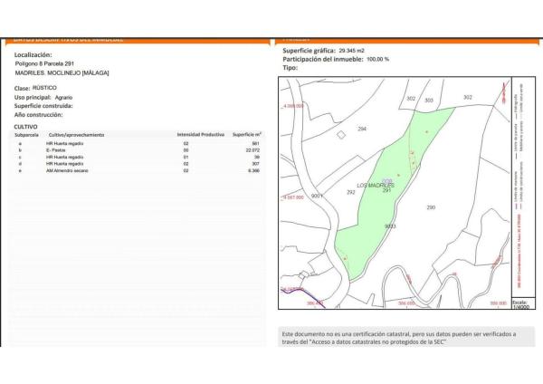 Terreno en Moclinejo