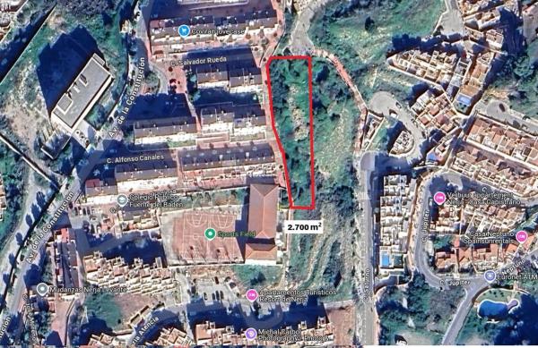 Terreno en calle Salvador Rueda