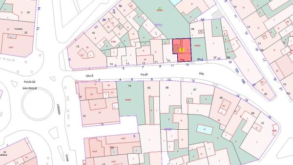 Terreno en plaza de San Roque