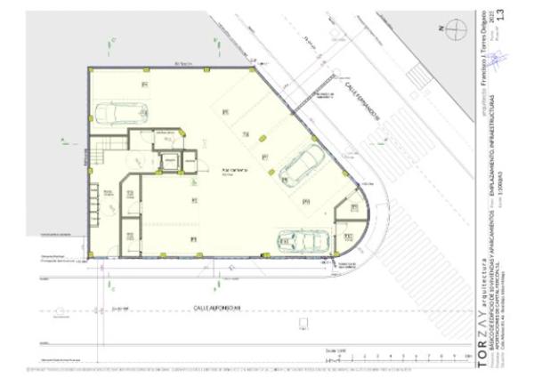 Terreno en calle Alfonso Xii
