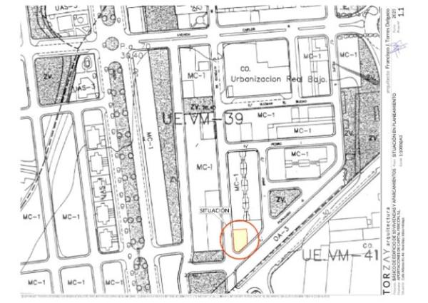 Terreno en calle Alfonso Xii