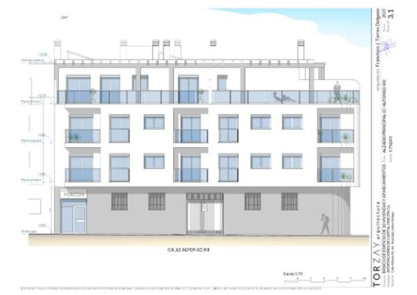 Terreno en calle Alfonso Xii