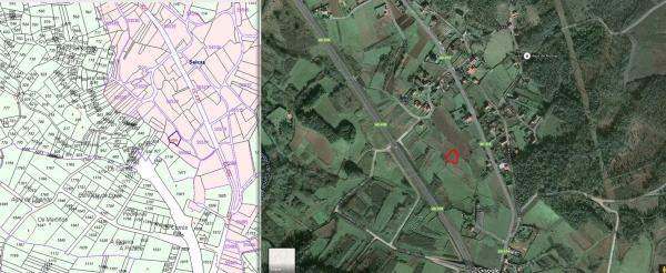 Terreno en Seixas-Vilarnovo, 414 Ac