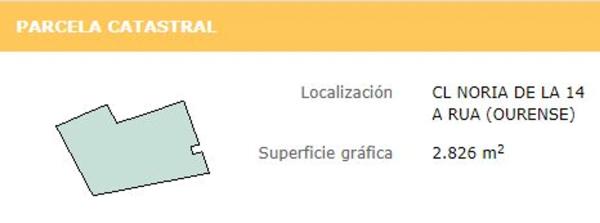 Terreno en calle da Noria, 14