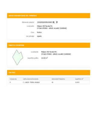 Terreno en Rial de San Mamede s/n sinnumero