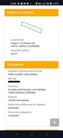 Terreno en Terzas s/n