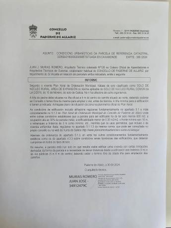 Terreno en Lg. Caxamonde s/n