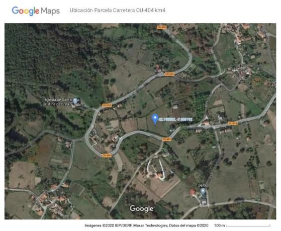 Terreno en carretera ou 404, km 4