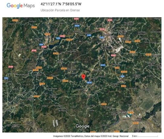 Terreno en carretera ou 404, km 4