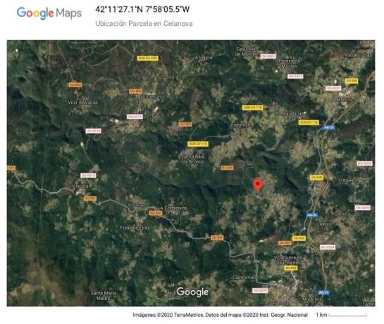 Terreno en carretera ou 404, km 4