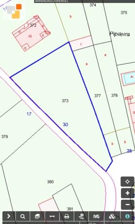 Terreno en calle das Pipileiras, 30