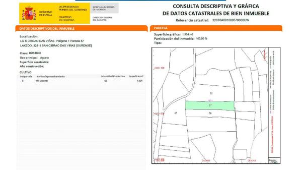 Terreno en carretera Ourense s/n None