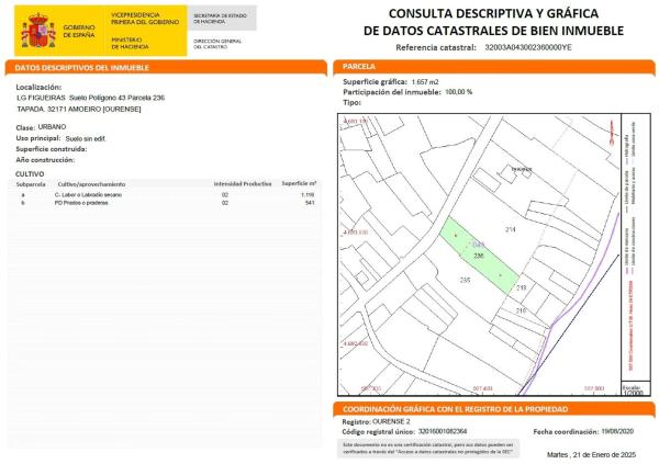 Terreno en Lugar Figueiras, 14