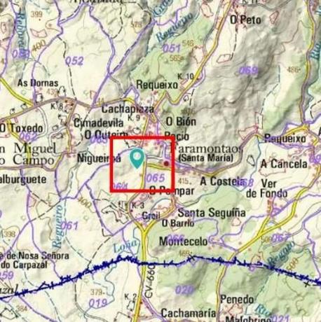 Terreno en Nogueira de Ramuin