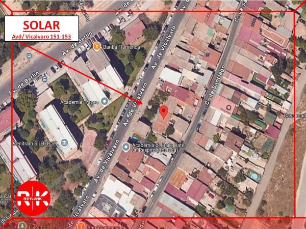 Terreno en avenida de Vicálvaro