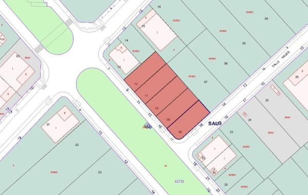 Terreno en calle Poseidón