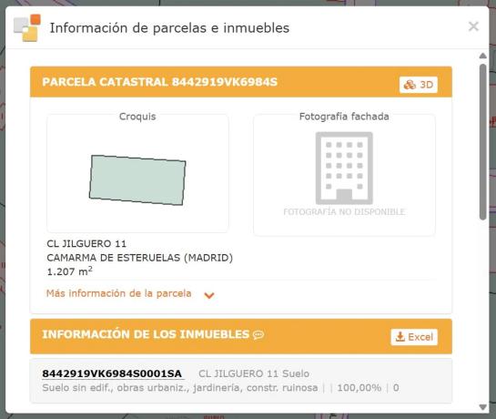 Terreno en calle Jilguero, 11