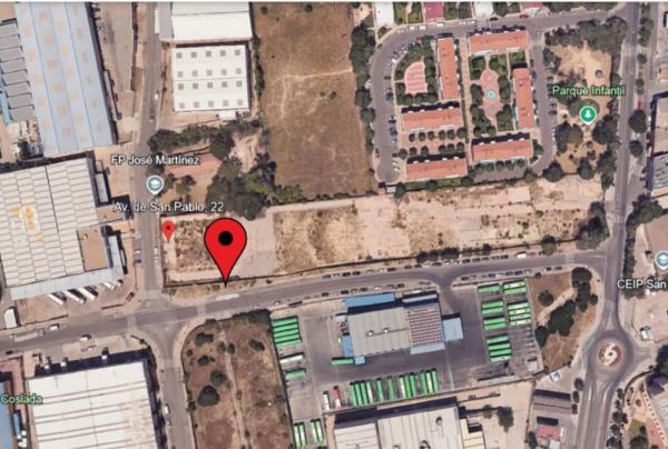 Terreno en avenida de San Pablo s/n