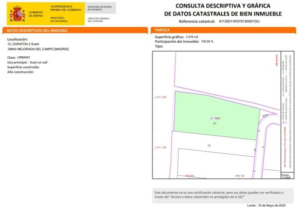 Terreno en calle Duraton, 2