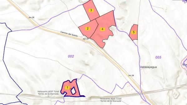 Terreno en calle Valdelayegua