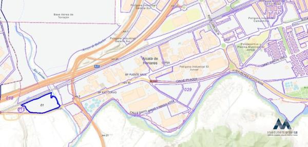 Terreno en avenida de Madrid