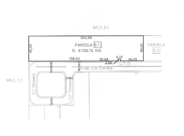 Terreno en avenida los Cantillos, 18