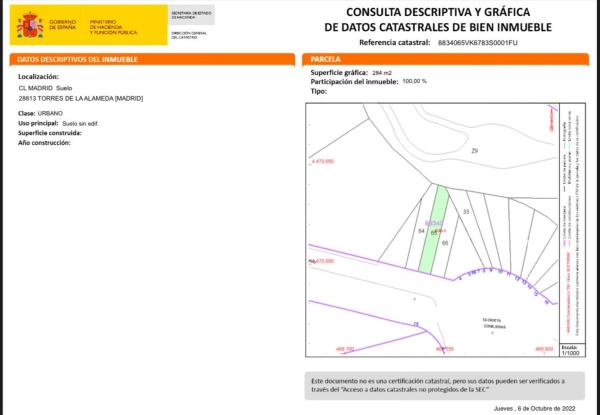 Terreno en ronda de las Conejeras, 4 -8