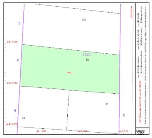 Terreno en calle de Manuel Ferrero