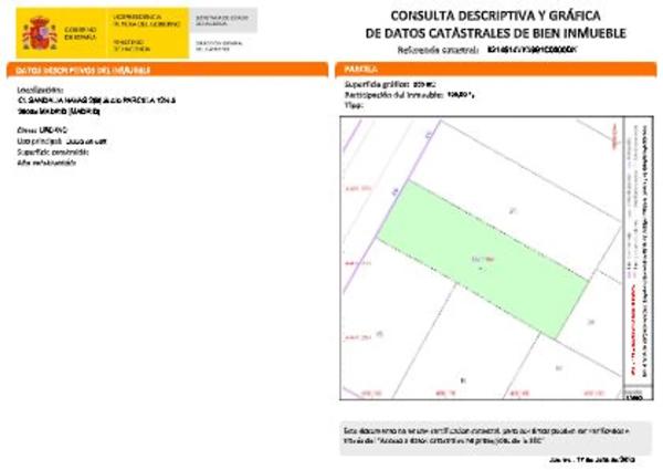 Terreno en calle Sandalia Navas