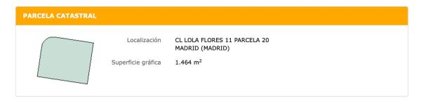 Terreno en calle de Lola Flores, 11