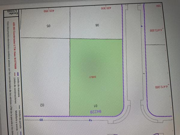 Terreno en Impresores, 18