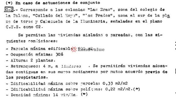 Terreno en calle Cerquilla del Río, 7