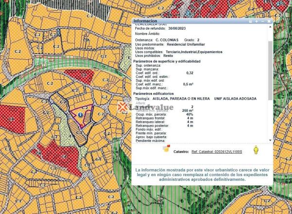Terreno en calle Cerquilla del Río, 7