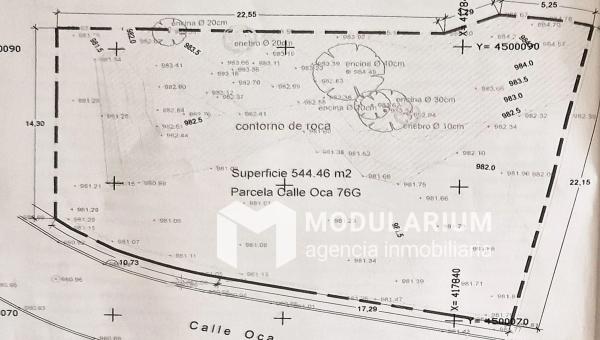 Terreno en calle de la Oca, 76